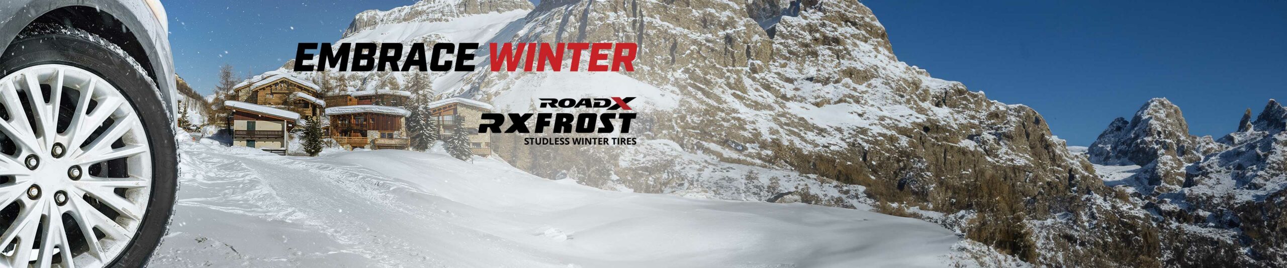 Embrace Winter, RoadX RXFrost WU01 Studless Winter Tires