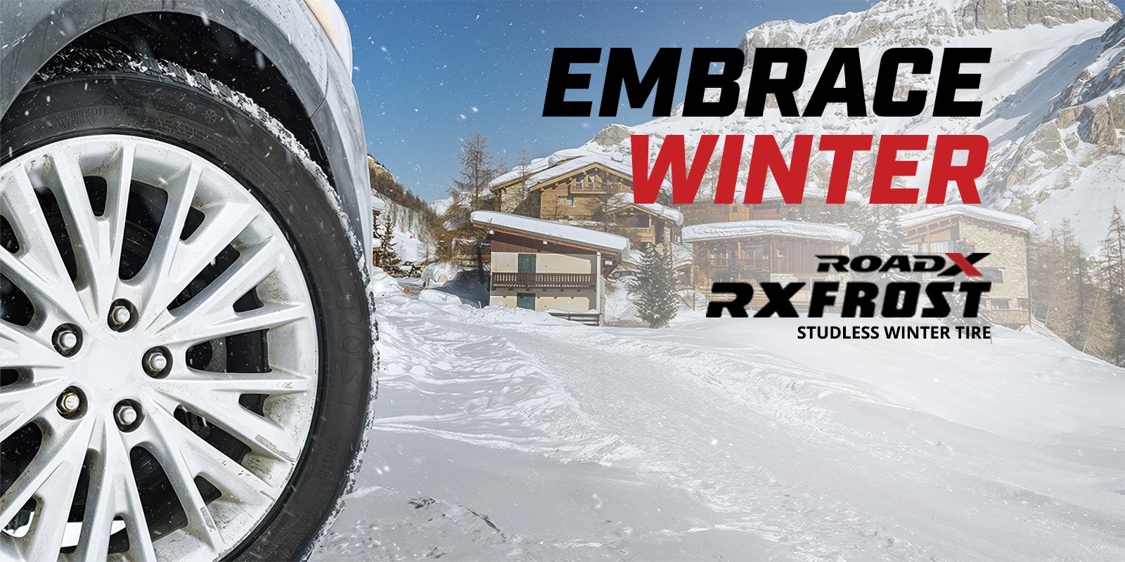 Embrace Winter, RoadX RXFrost WU01 Studless Winter Tires