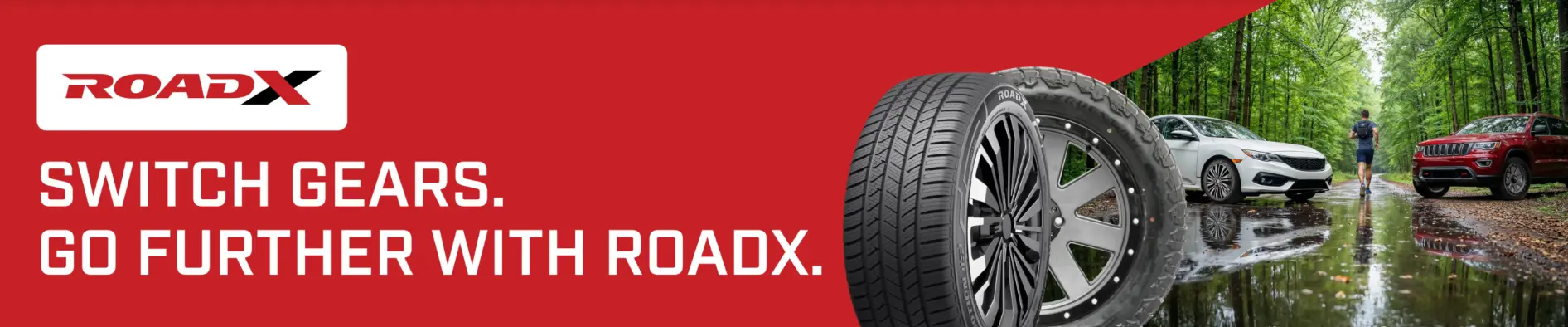 RoadX. Switch Gears. Go Further With RoadX.